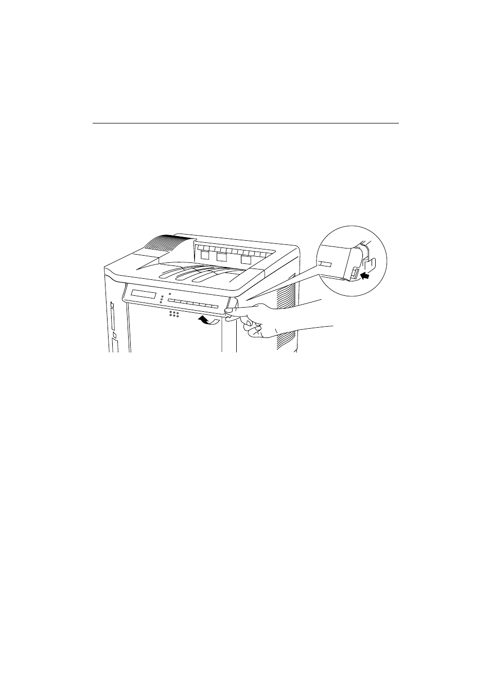 About the control panel -7, Adjusting the control panel angle -7, About the control panel | Brother HL-1260E User Manual | Page 57 / 271