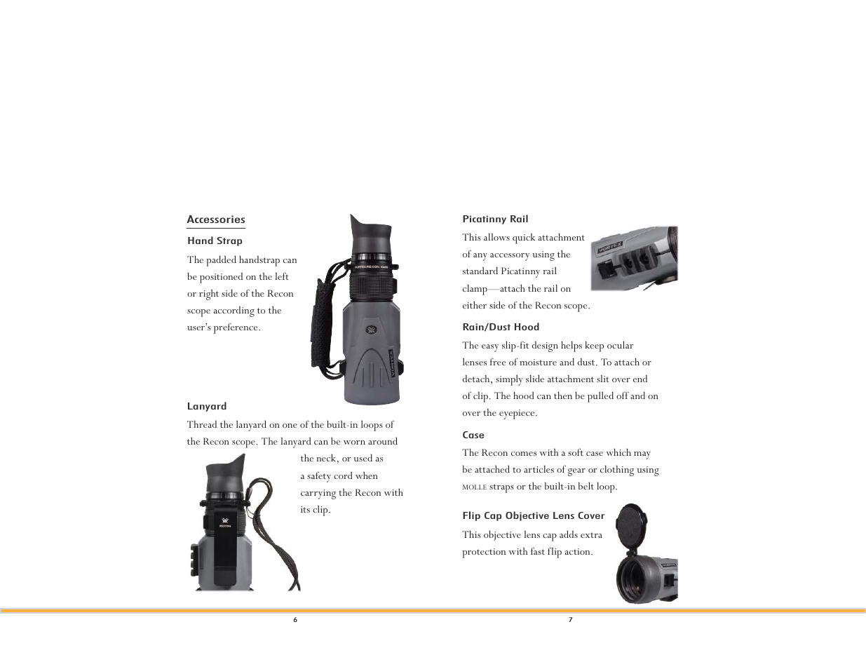 Vortex Optics RECON R/T 15X50 - WITH VMS MONOCULAR User Manual | Page 4 / 8