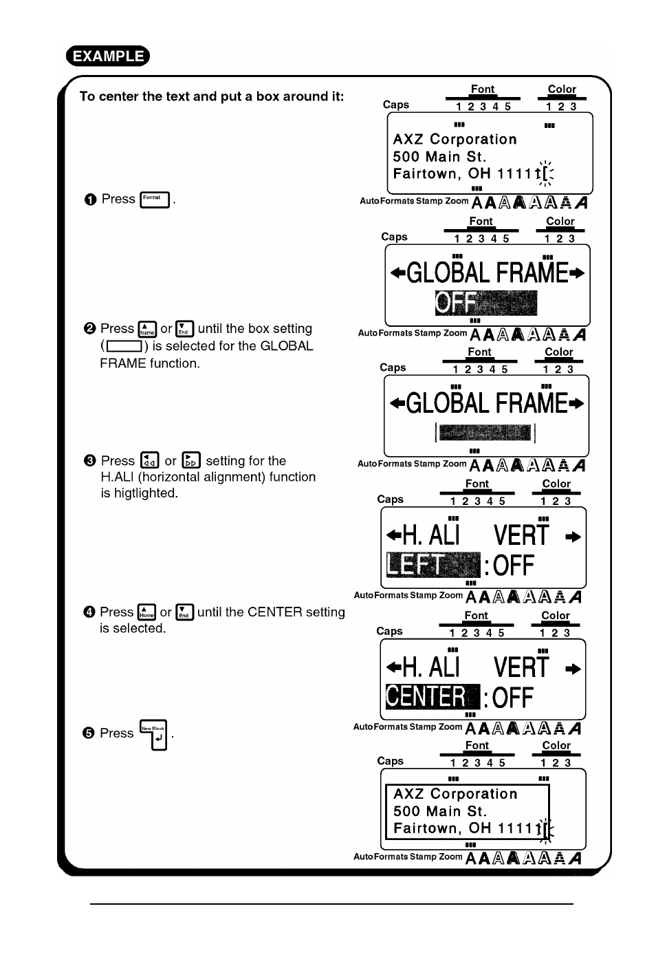 Brother P-TOUCH 530 User Manual | Page 115 / 210