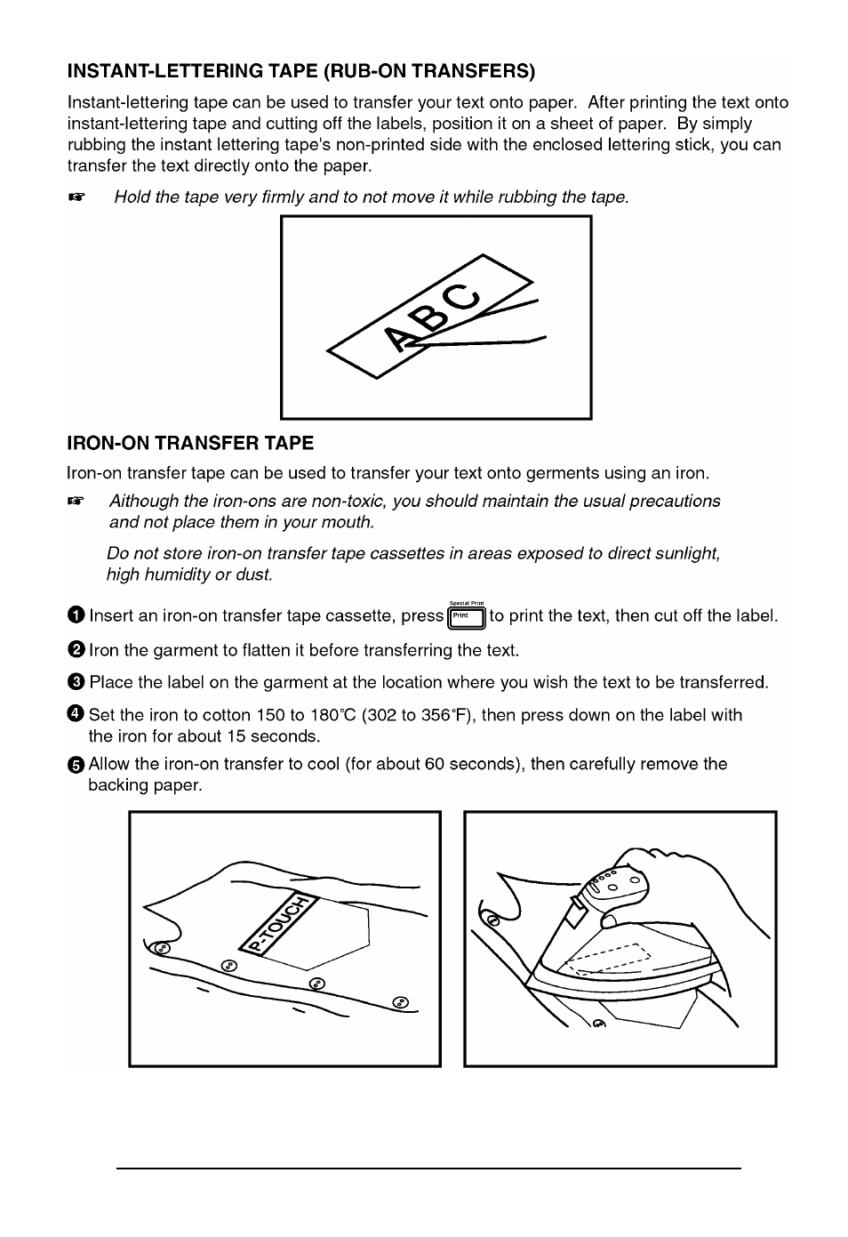 Brother P-TOUCH 530 User Manual | Page 21 / 210