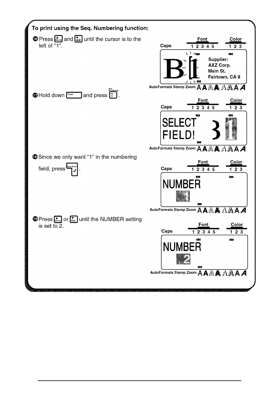 Brother P-TOUCH 530 User Manual | Page 54 / 210