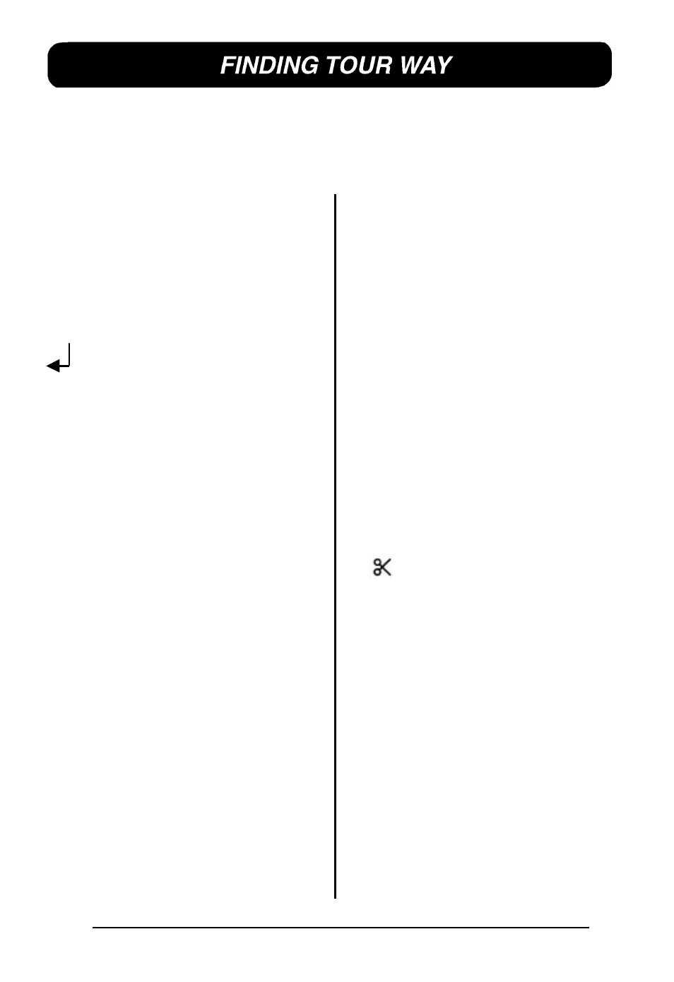 Finding tour way | Brother P-TOUCH 530 User Manual | Page 59 / 210