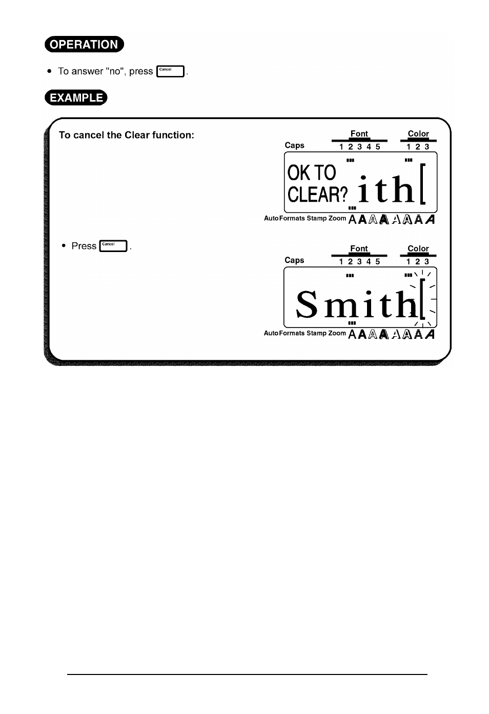 Brother P-TOUCH 530 User Manual | Page 74 / 210