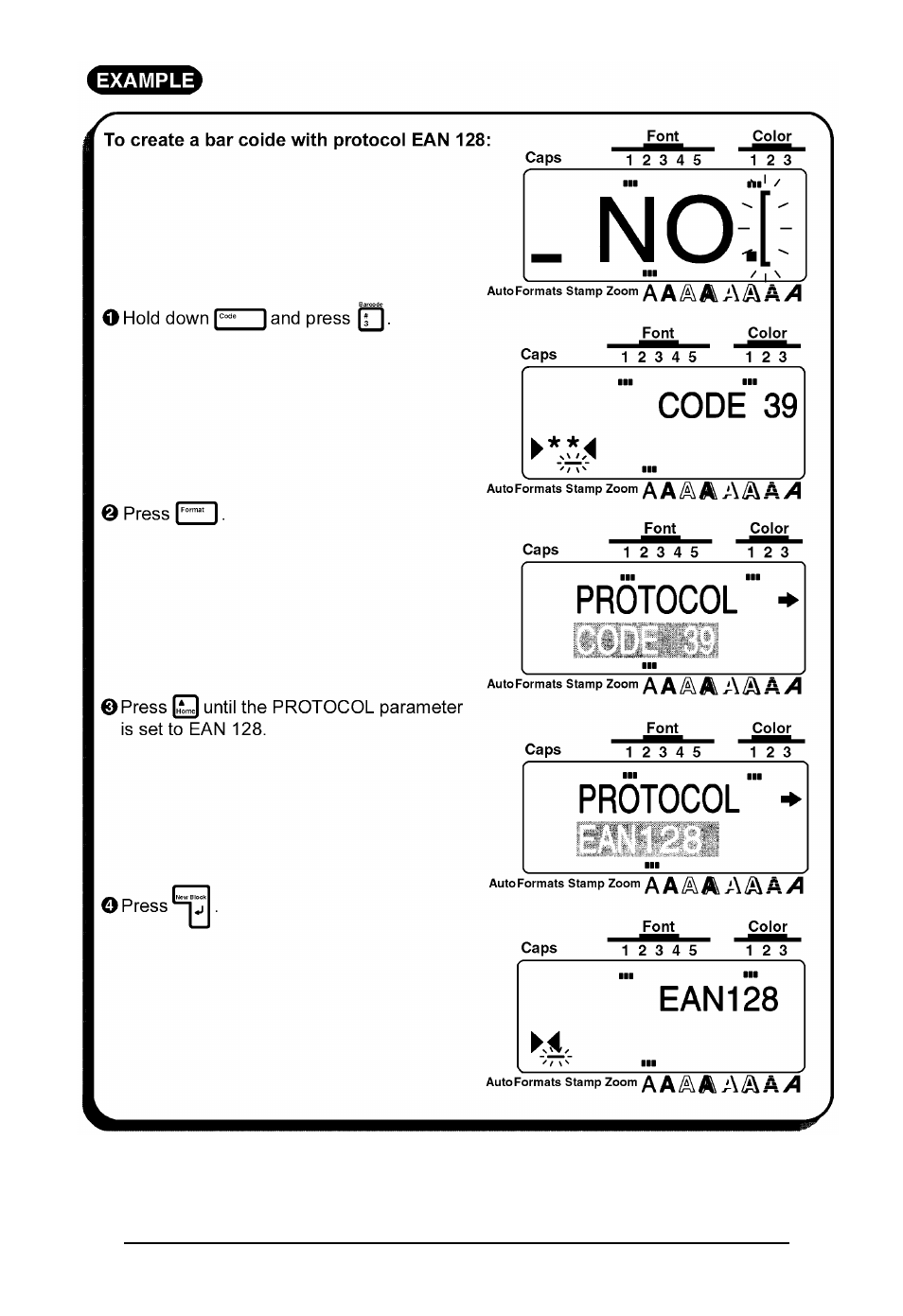 Brother P-TOUCH 530 User Manual | Page 87 / 210