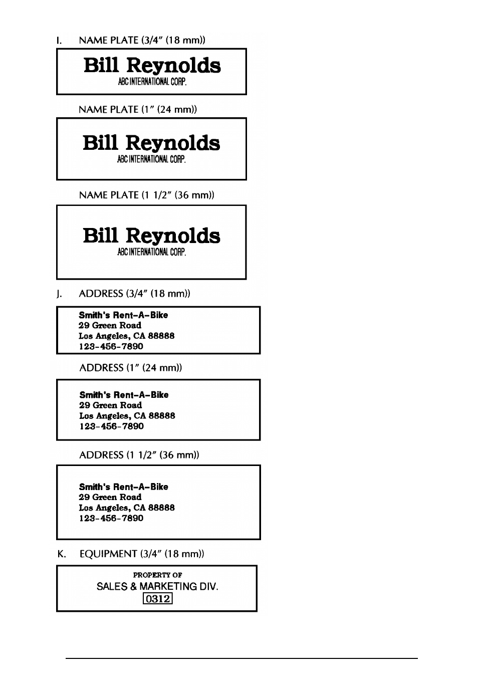 Brother P-TOUCH 530 User Manual | Page 96 / 210