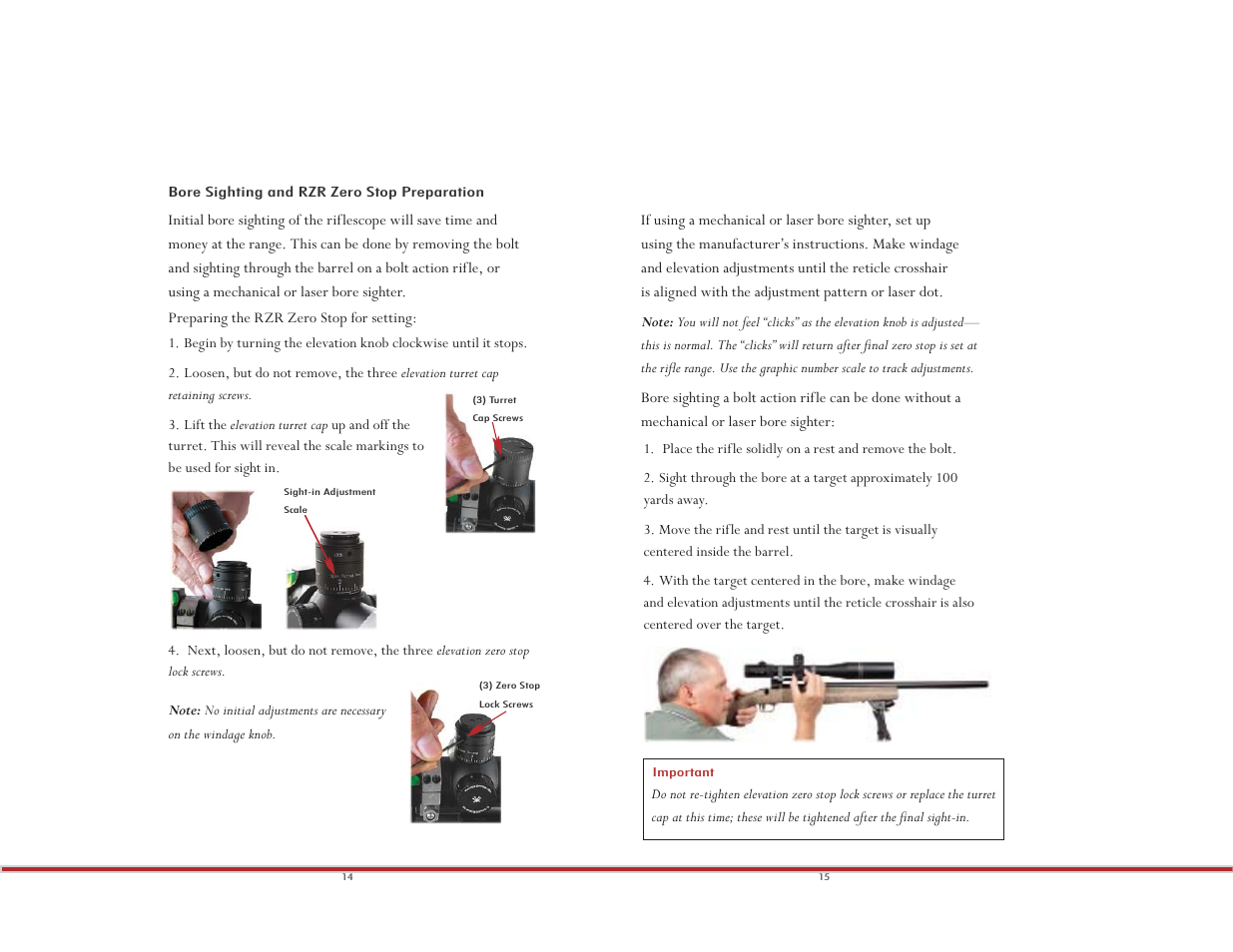 Vortex Optics RAZOR HD 5-20X50 (MRAD) - EBR-2 5 MRAD TURRETS User Manual | Page 8 / 11