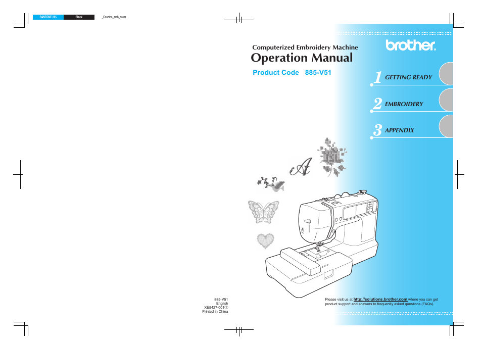 Brother XE5427-001 User Manual | 92 pages