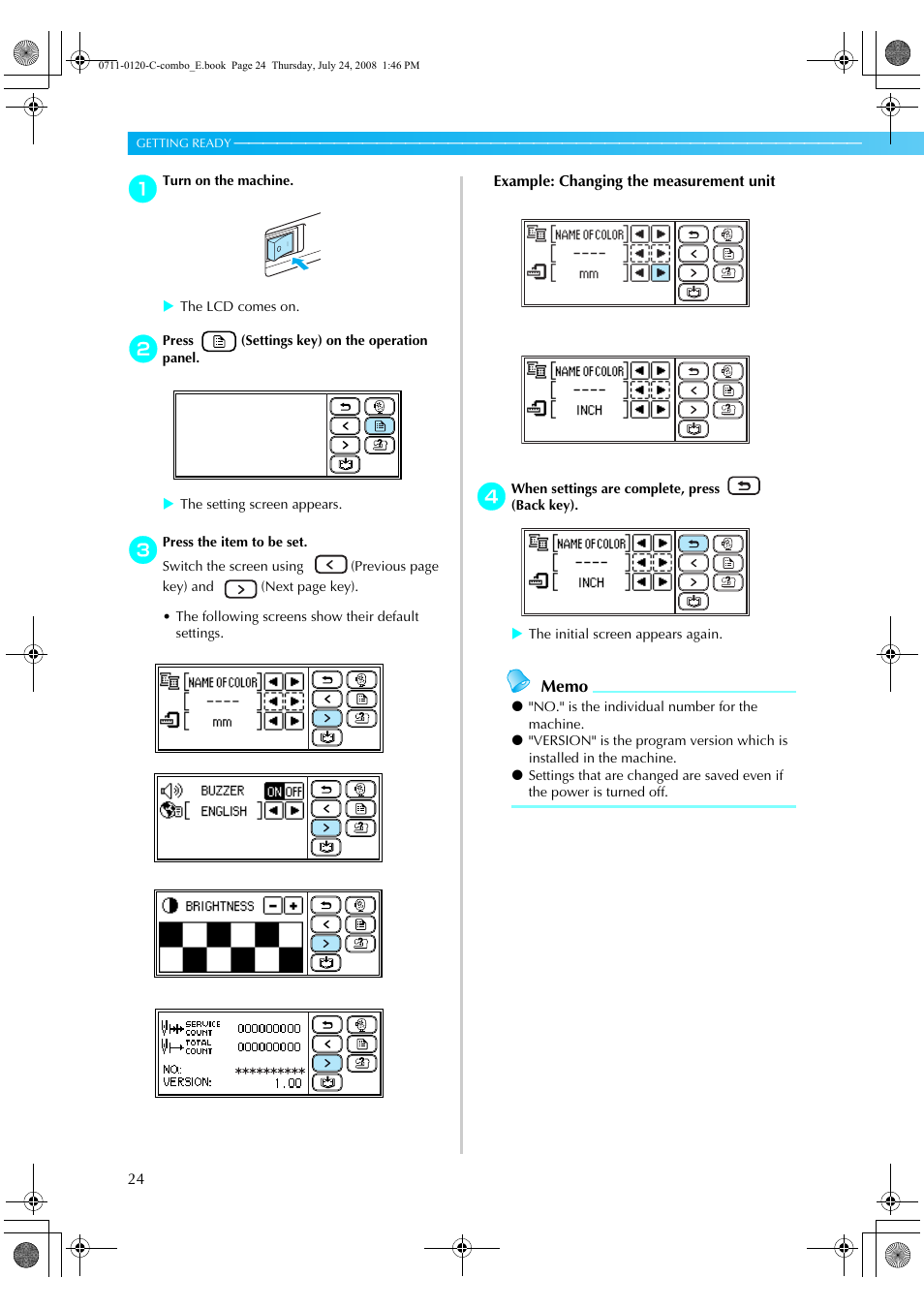 Brother XE5427-001 User Manual | Page 26 / 92
