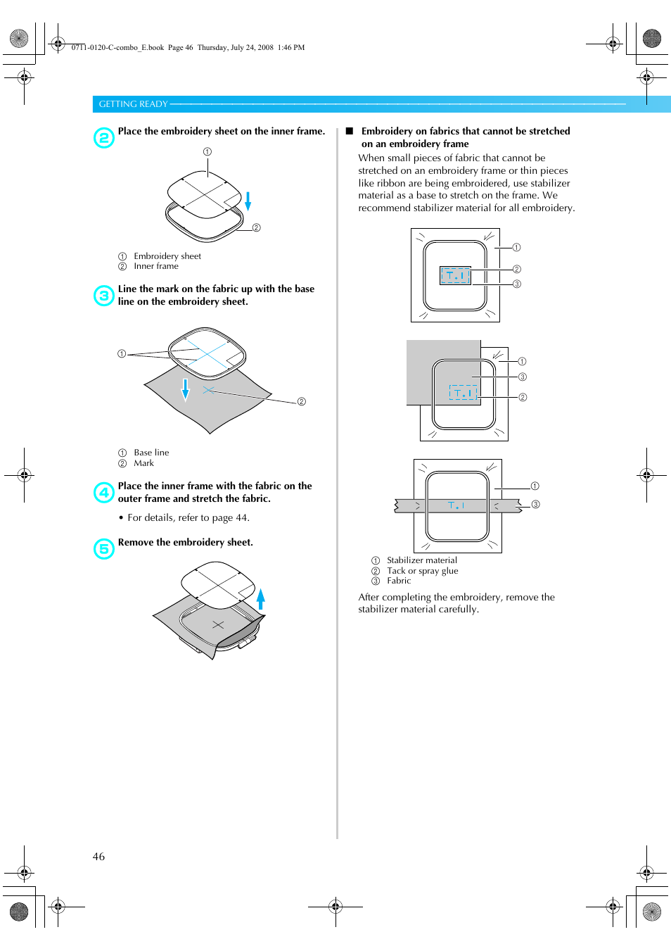 Brother XE5427-001 User Manual | Page 48 / 92