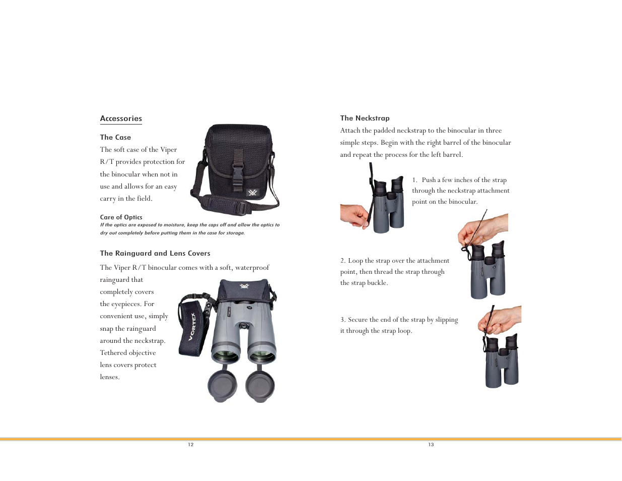Vortex Optics VIPER R/T 10X50 BINOCULAR User Manual | Page 7 / 8