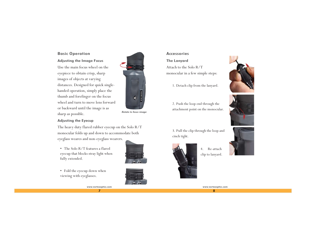 Vortex Optics SOLO TACTICAL 8X36 MONOCULAR User Manual | Page 4 / 6
