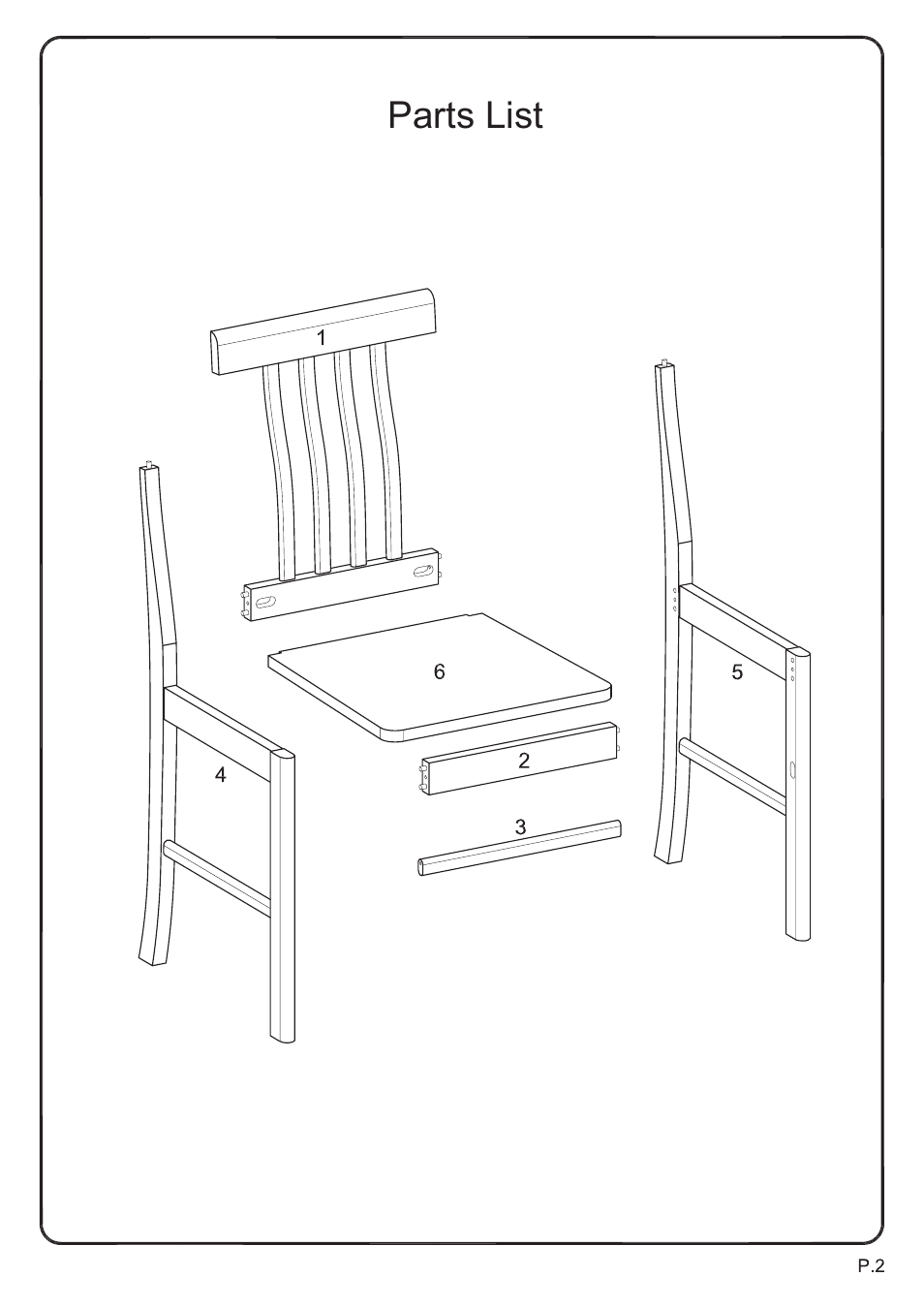 Walker Edison Furniture TW60S Abigail 7-pc Dining Set User Manual | Page 13 / 17