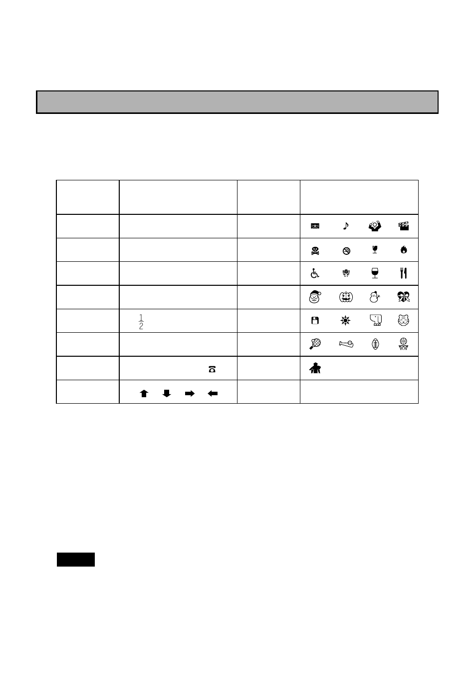 Simbolos | Brother P-TOUCH PT-1700 User Manual | Page 66 / 82