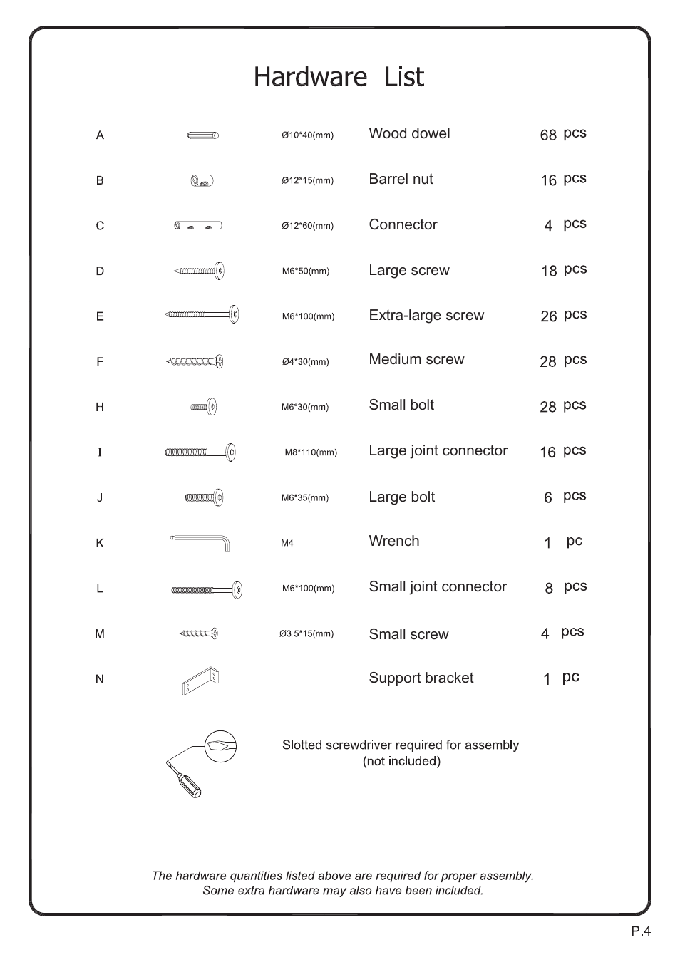 Walker Edison Furniture BWTOD Wood Twin/Full Bunk Bed User Manual | Page 4 / 28