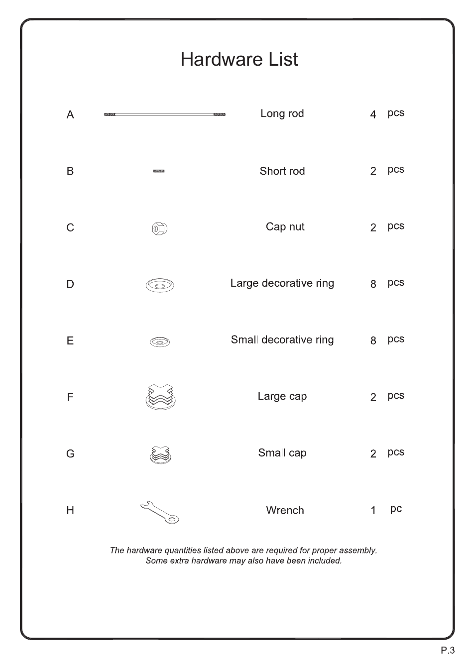 Walker Edison Furniture V44Y76 44 Bermuda Corner Glass TV Stand User Manual | Page 3 / 8