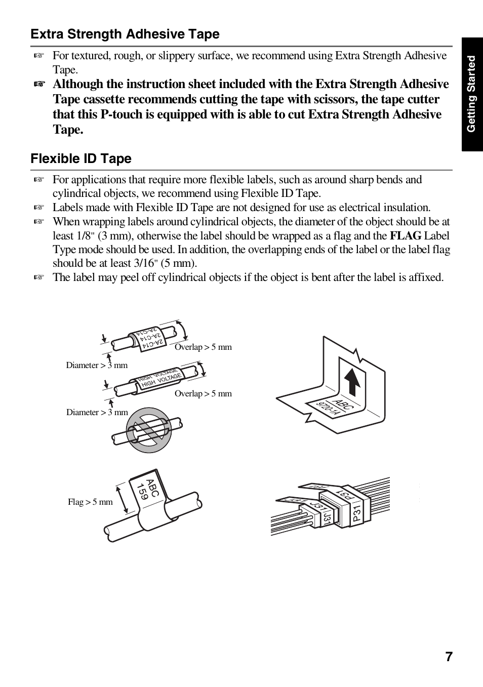 Extra strength adhesive tape | Brother HL 1650 User Manual | Page 15 / 163