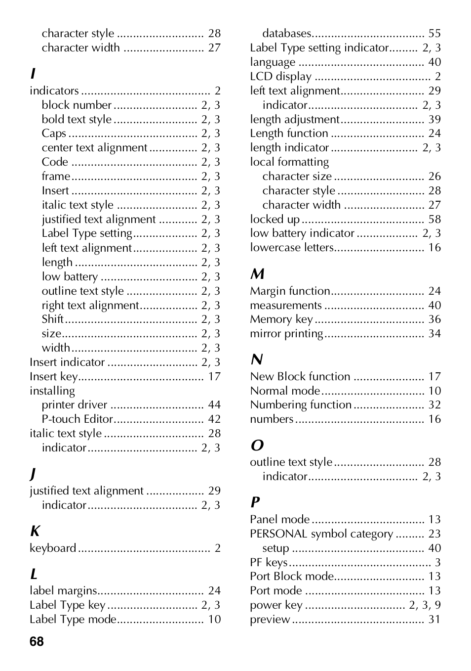 Brother HL 1650 User Manual | Page 76 / 163