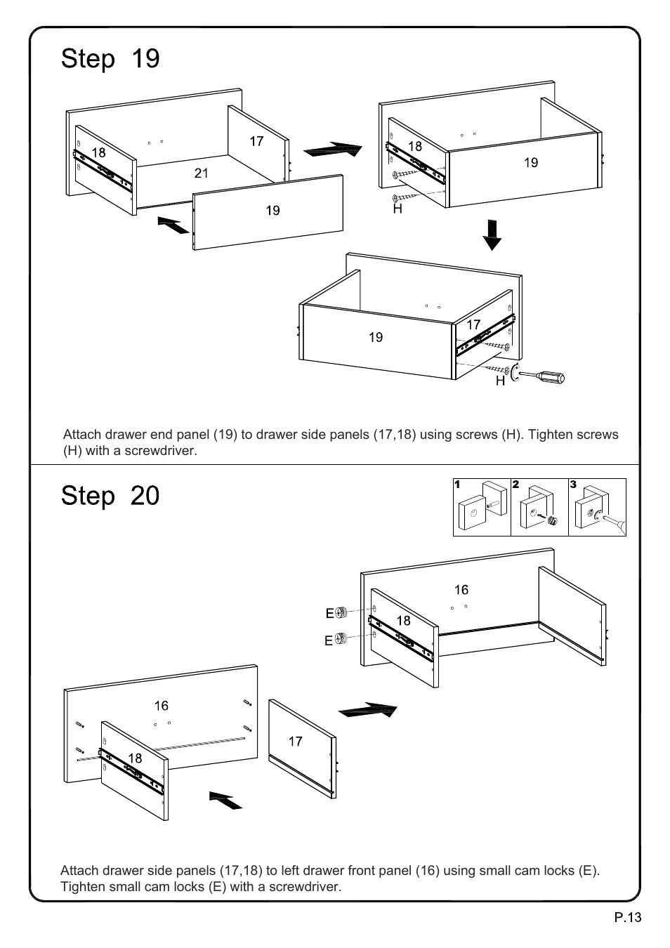 Ai-v70msc model (13) | Walker Edison Furniture V70MSC 70 Modern Mosiac TV Stand User Manual | Page 13 / 18