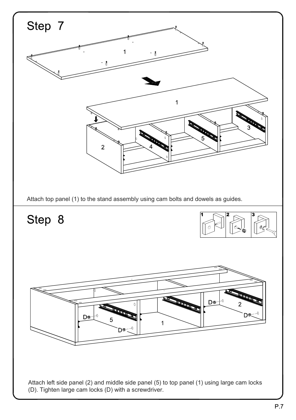 Ai-v70msc model (7) | Walker Edison Furniture V70MSC 70 Modern Mosiac TV Stand User Manual | Page 7 / 18