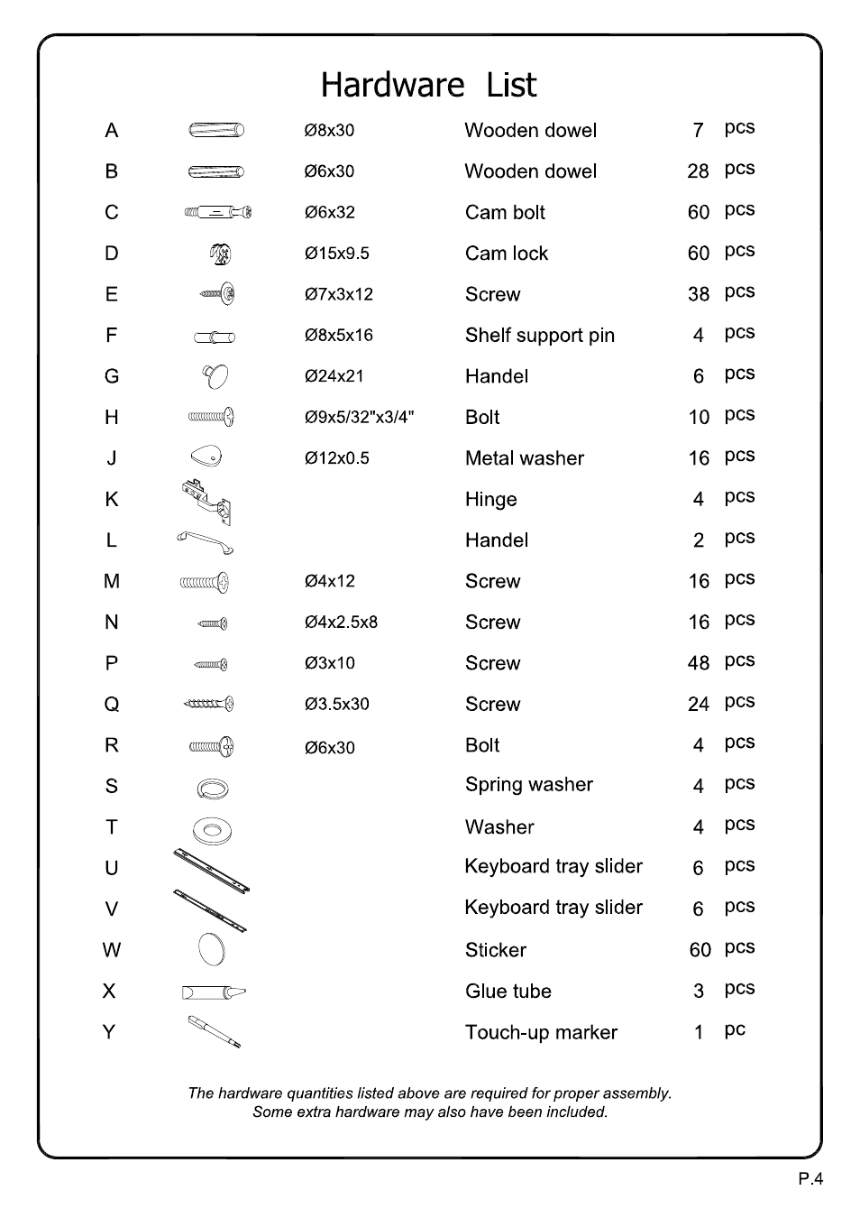 Walker Edison Furniture W70C6DW 70 Paradigm TV Console User Manual | Page 4 / 17