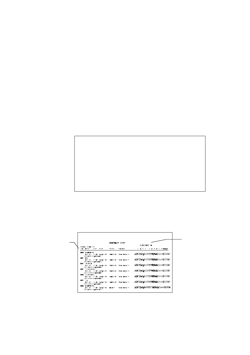 Selecting the optional fonts 5-37, Selecting the optional fonts | Brother HL-2400Ce User Manual | Page 184 / 256