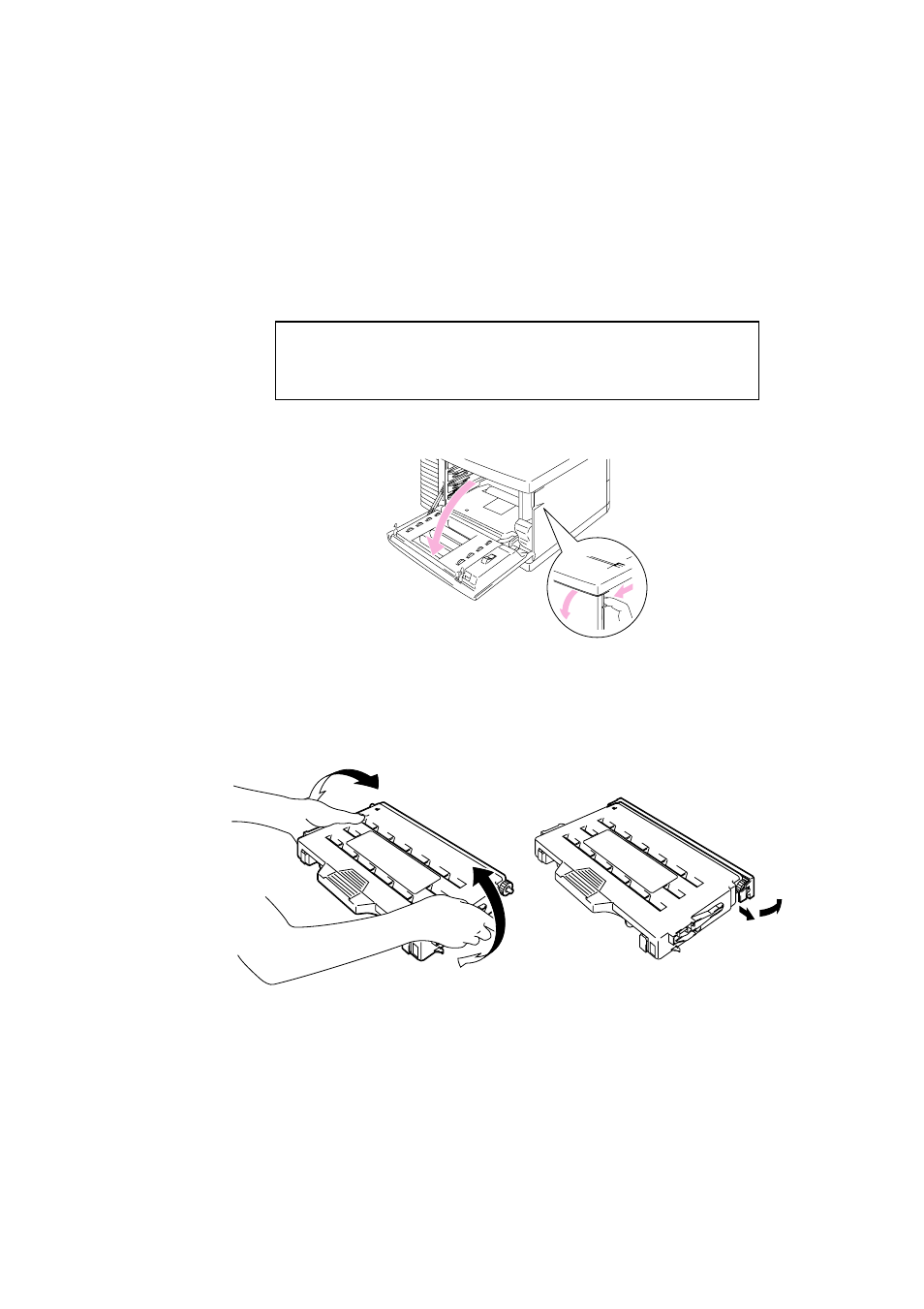 Installing the toner cartridges, Installing the toner cartridges 2-7 | Brother HL-2400Ce User Manual | Page 36 / 256