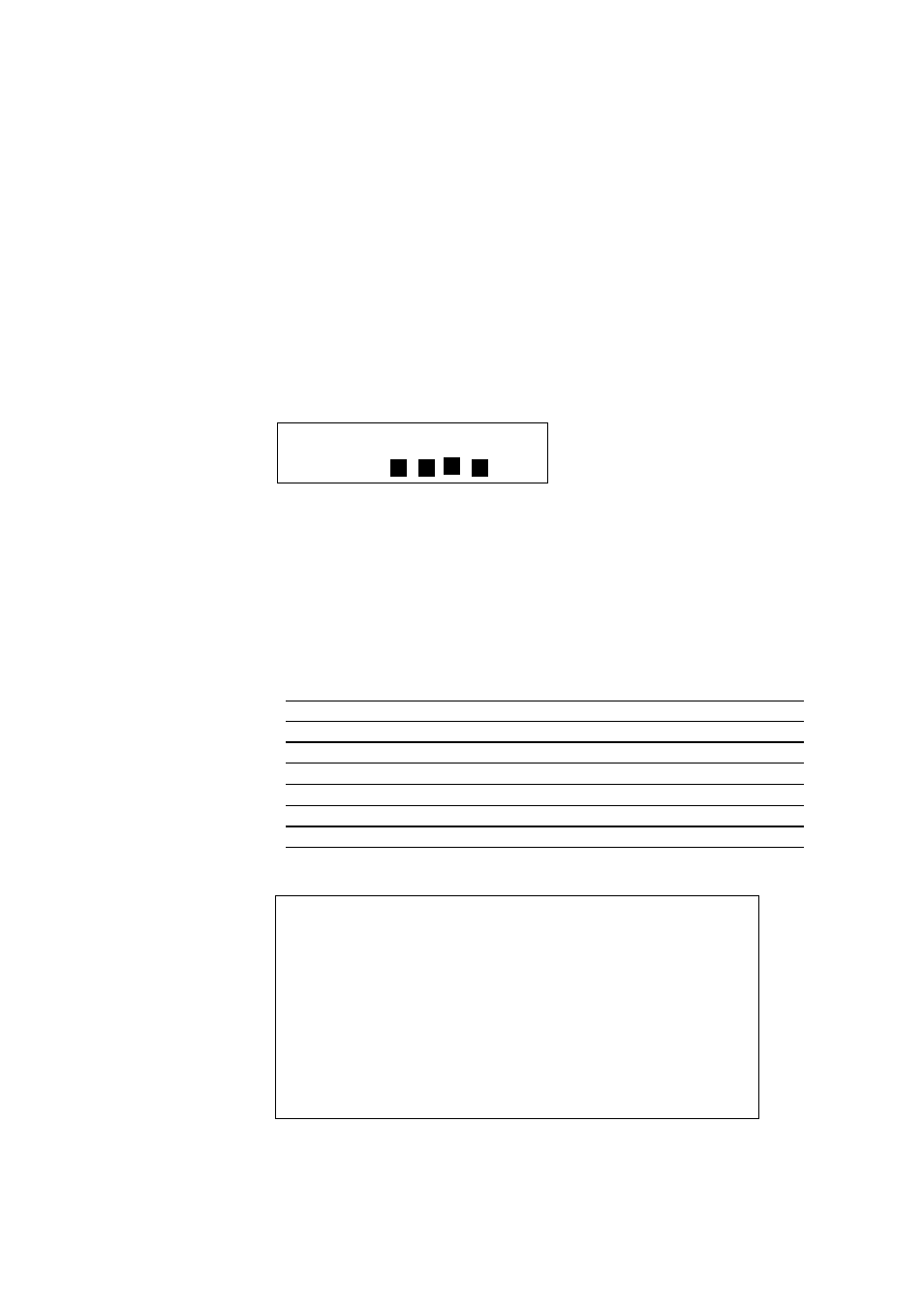 Printing the test patterns or lists, Printing the test patterns or lists 2-18, Lj ready 001p t1 auto | Demo page, Test print, Print config, Print fonts i, Print fonts c, Print fonts p, Exit | Brother HL-2400Ce User Manual | Page 47 / 256