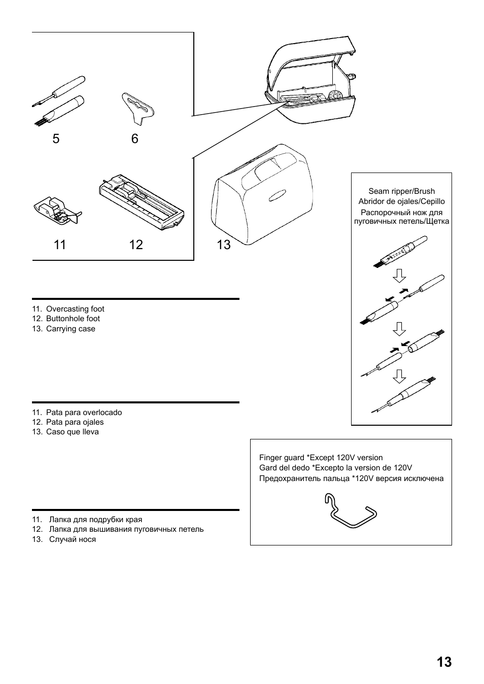 Juki HZL-25Z User Manual | Page 13 / 71