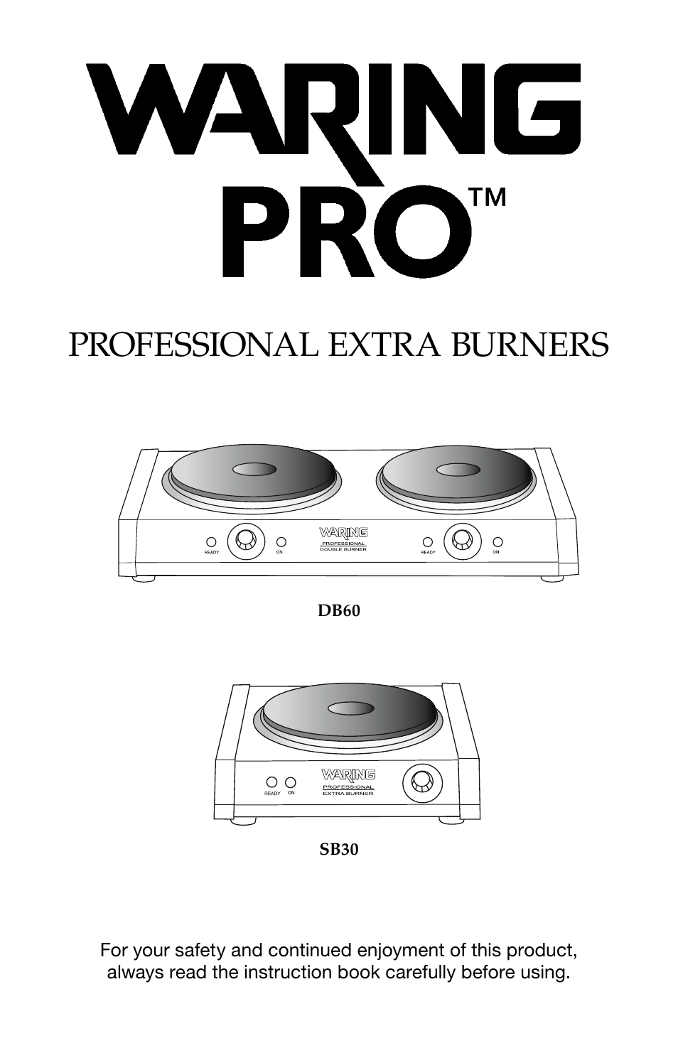 Waring Pro DB60 User Manual | 8 pages