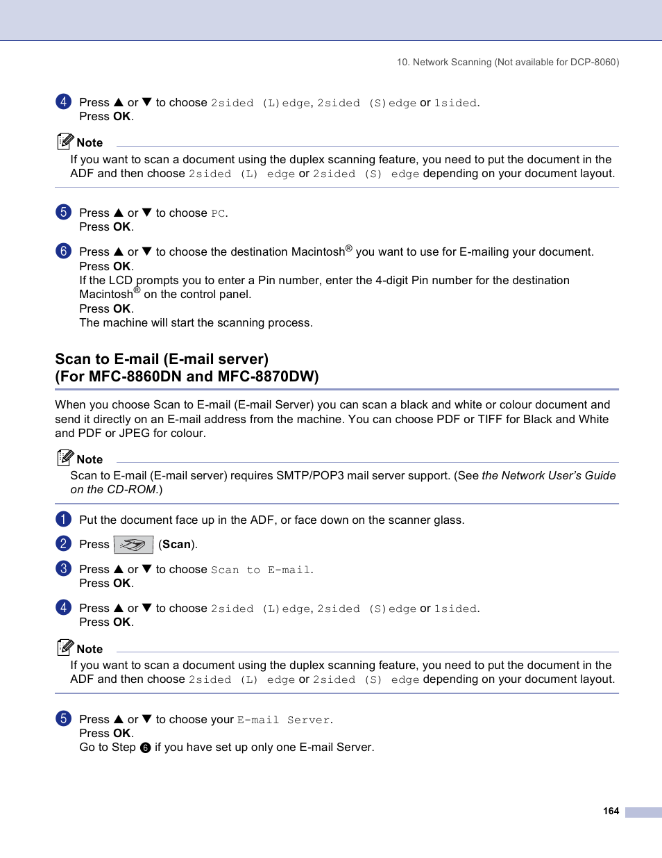 Brother DCP 8060 User Manual | Page 170 / 182