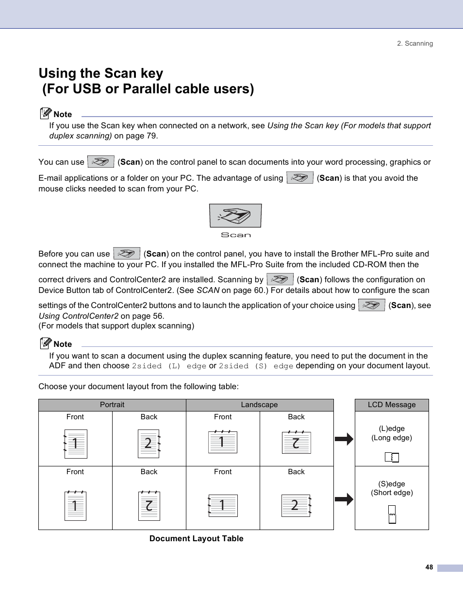 Brother DCP 8060 User Manual | Page 54 / 182