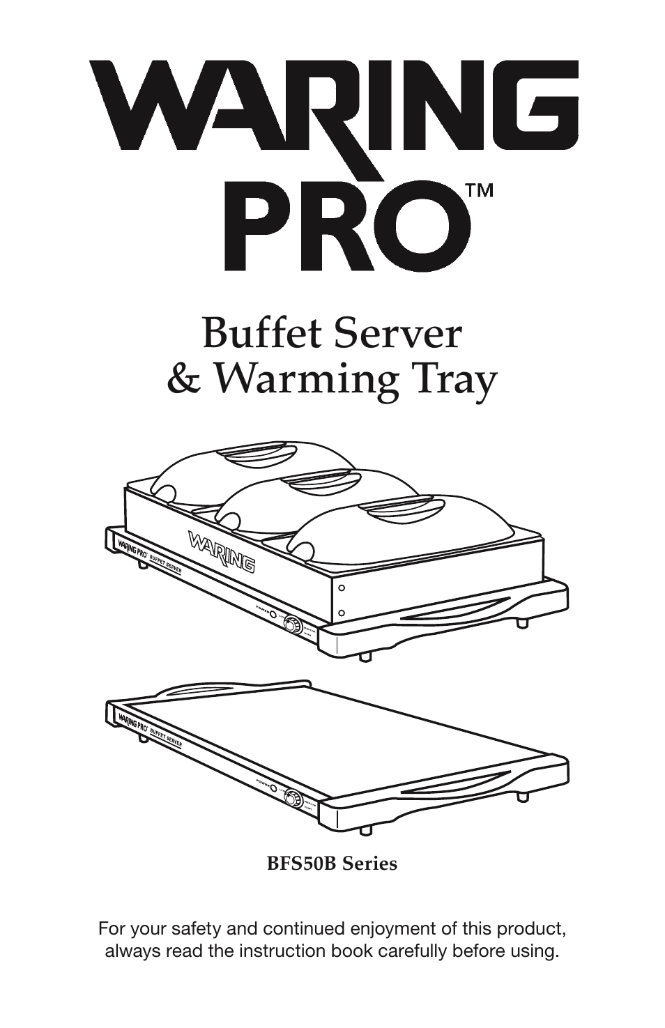 Waring Pro BFS50B User Manual | 8 pages