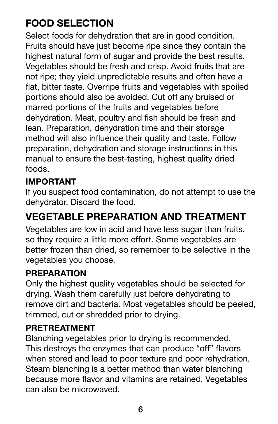 Waring Pro DHR30 User Manual | Page 7 / 20