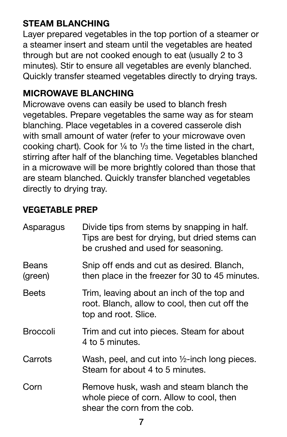 Waring Pro DHR30 User Manual | Page 8 / 20