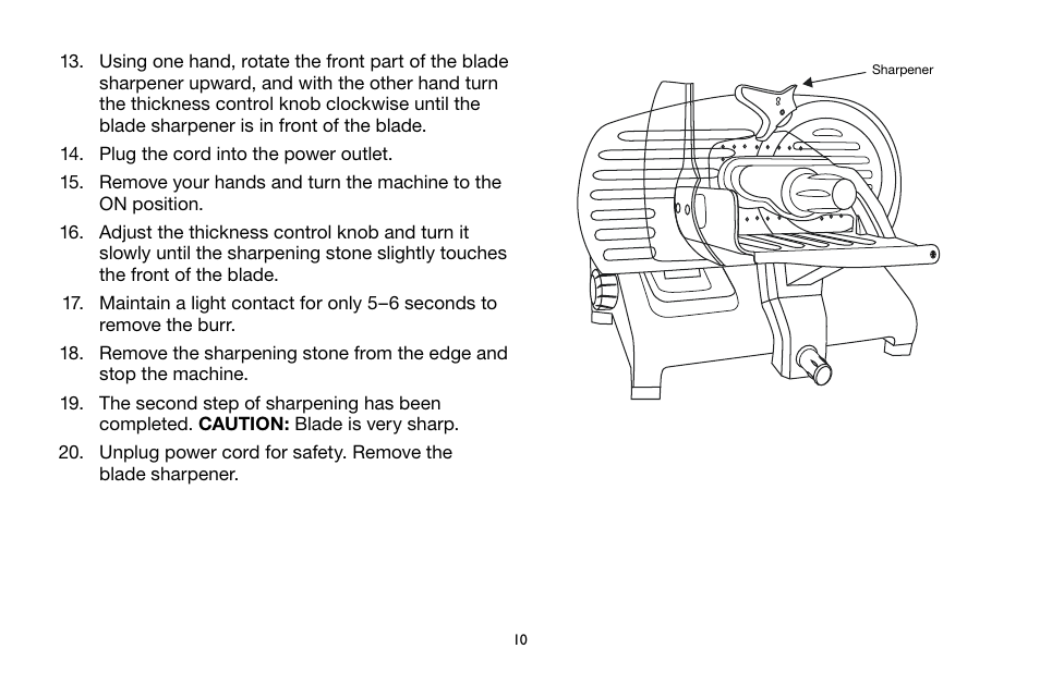 Waring Pro FS1000 User Manual | Page 11 / 12