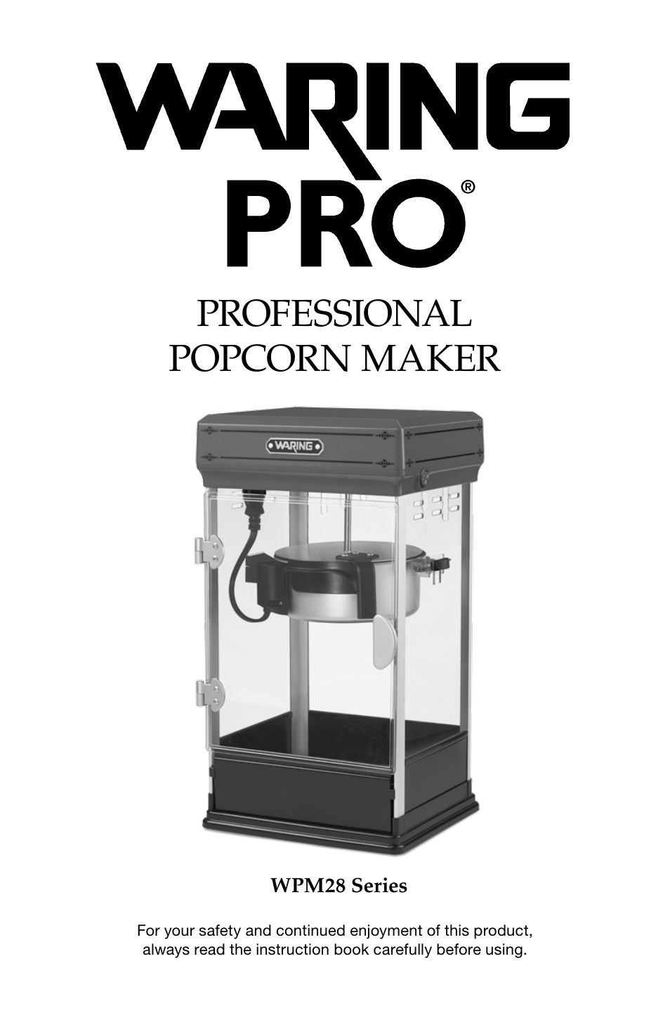 Waring Pro WPM28 User Manual | 12 pages