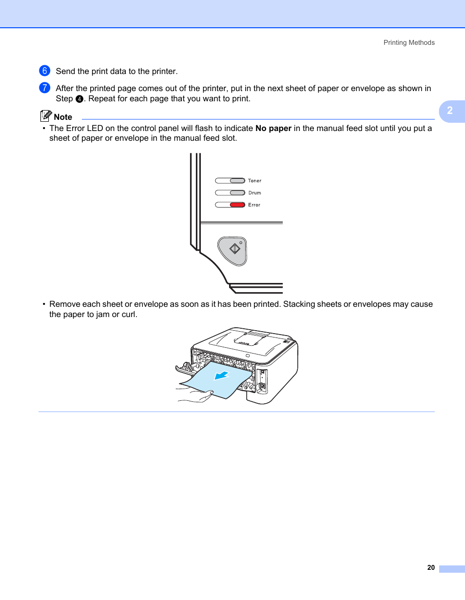 Brother HL-2150N User Manual | Page 27 / 130