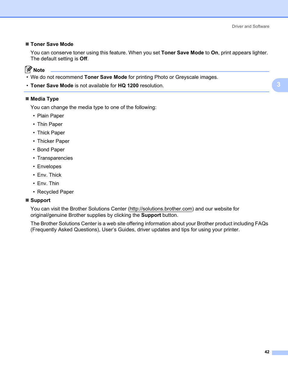 Brother HL-2150N User Manual | Page 49 / 130