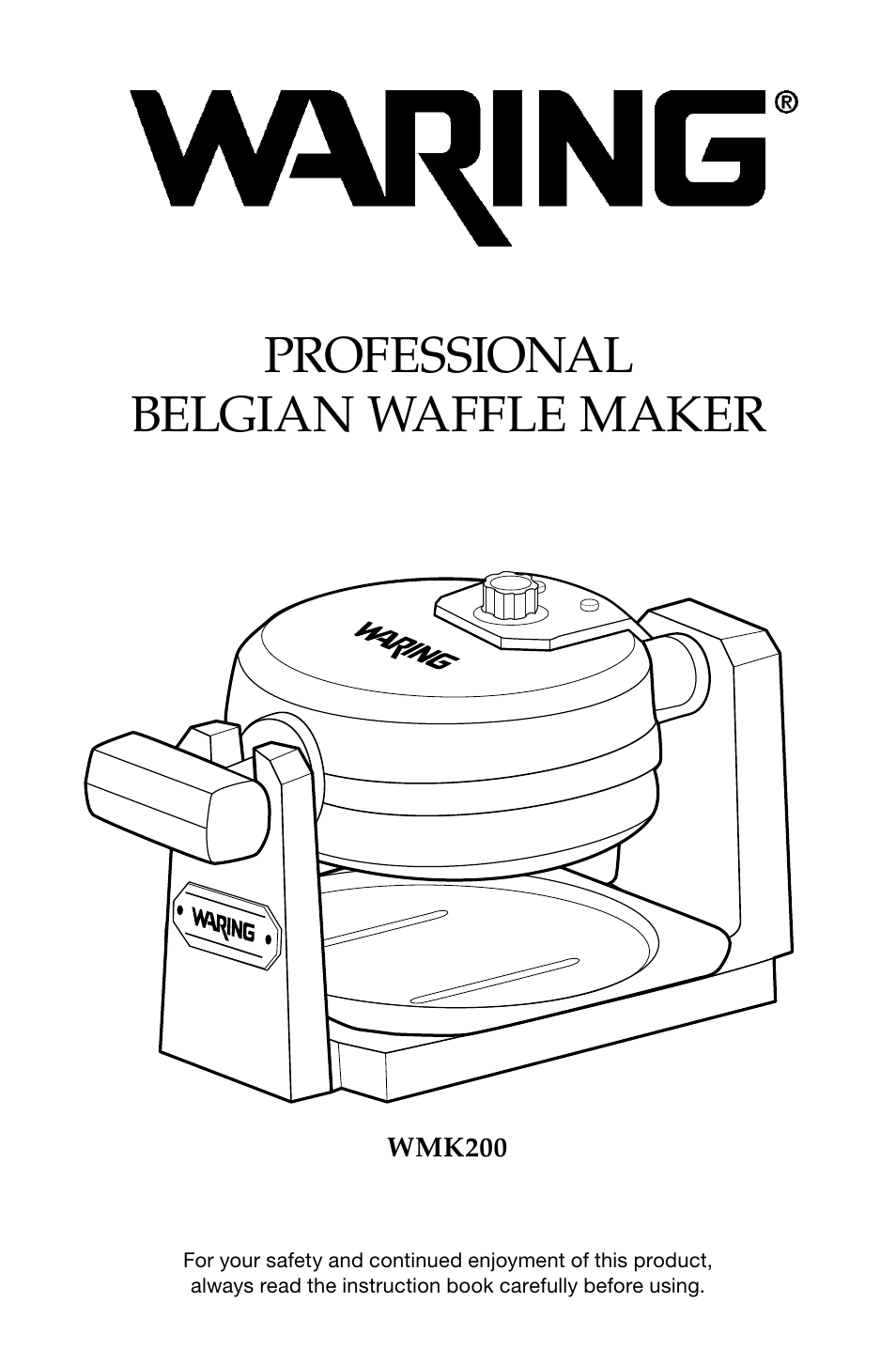 Waring Pro WMK200 User Manual | 16 pages