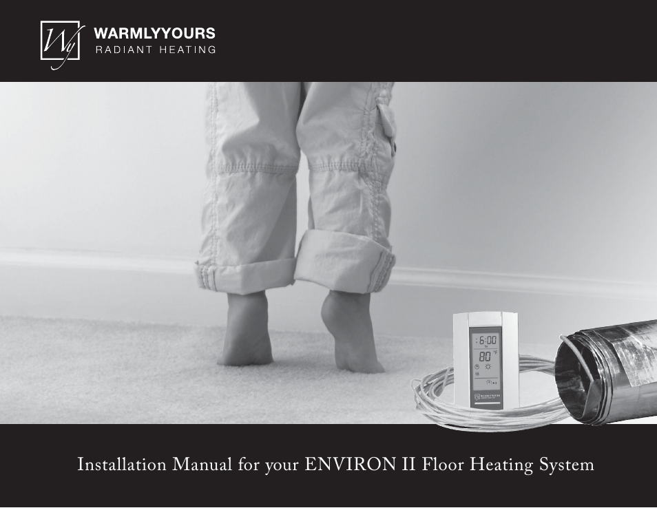 WarmlyYours Environ II Floor Heating System User Manual | 16 pages