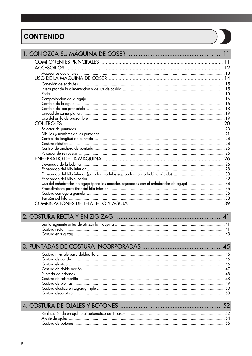 Brother BM-3600 User Manual | Page 9 / 82