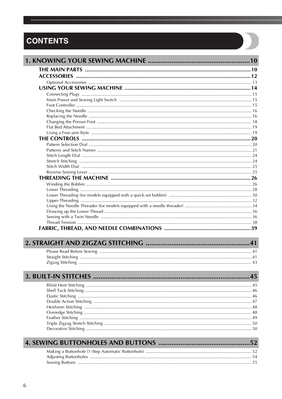 Brother LS-590 User Manual | Page 7 / 82