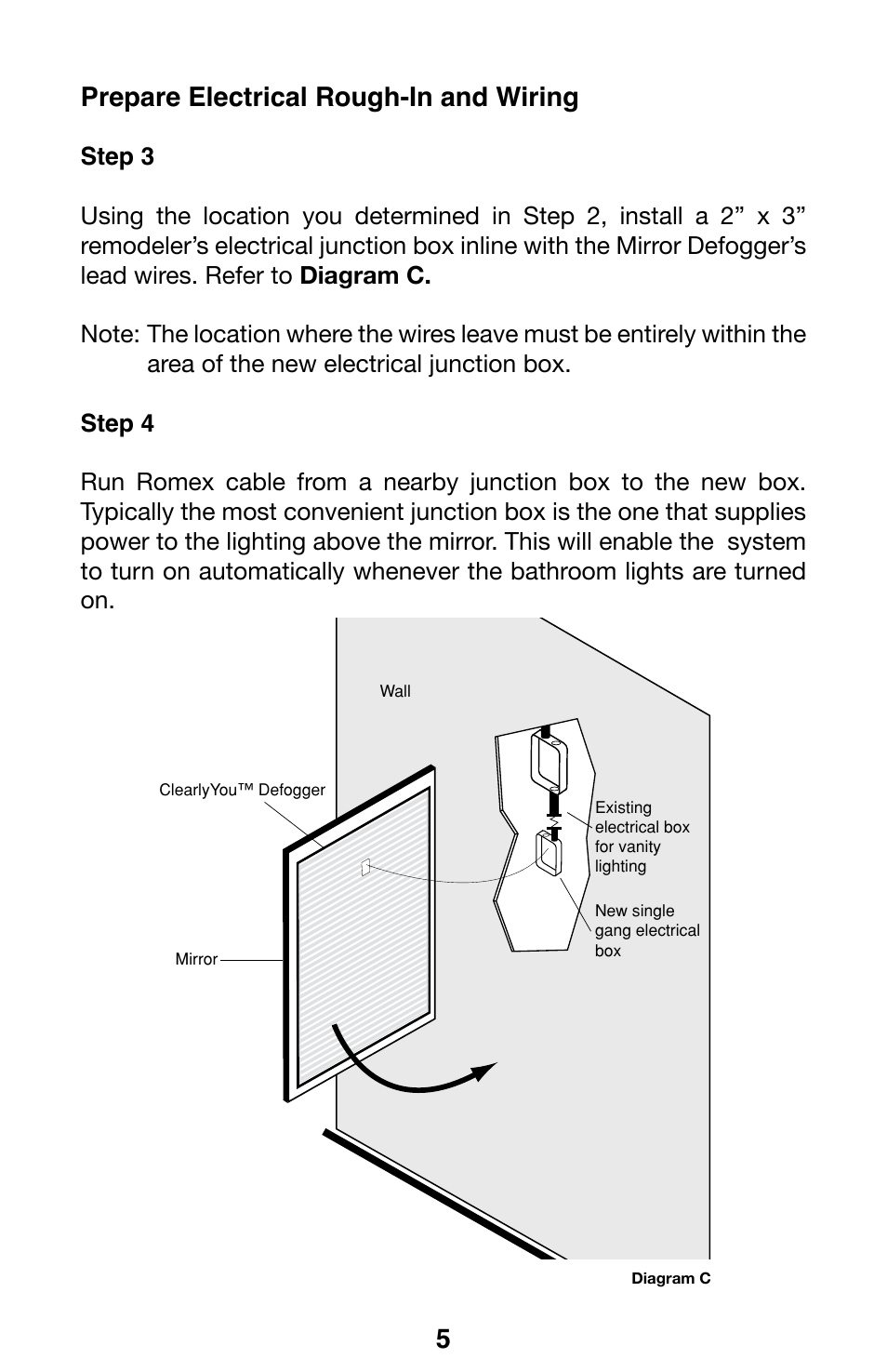 WarmlyYours Mirror Defogger User Manual | Page 7 / 12