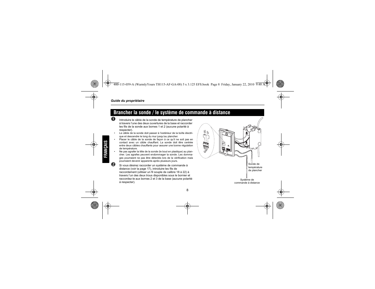 WarmlyYours TH115-AF-GA User Manual | Page 34 / 76