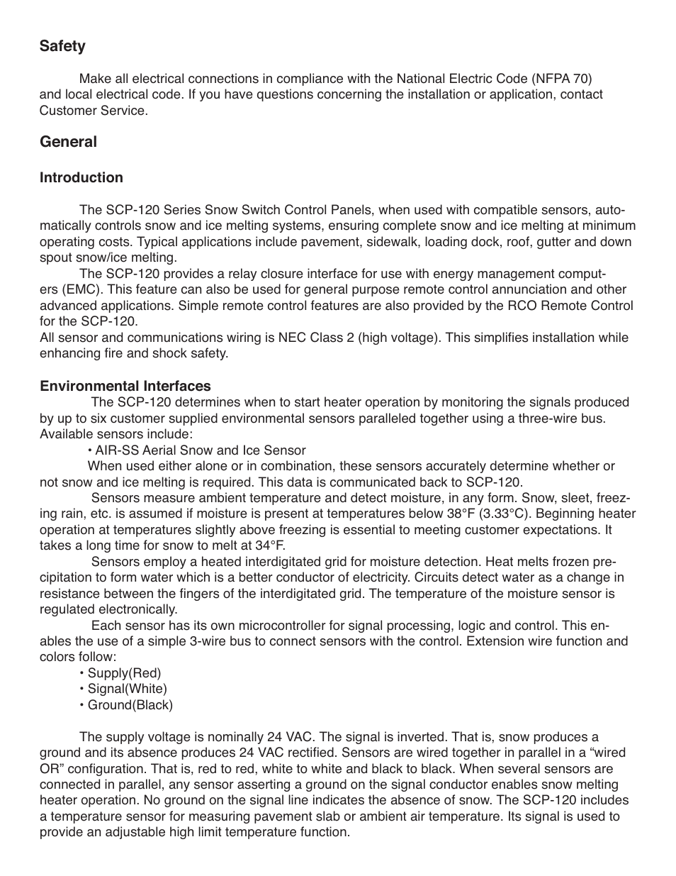 Scp-120 manual_10272_2 | WarmlyYours SCP-120 User Manual | Page 2 / 19