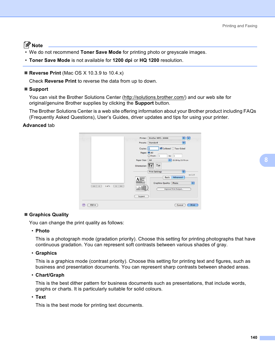 Brother MFC 8480DN User Manual | Page 148 / 228