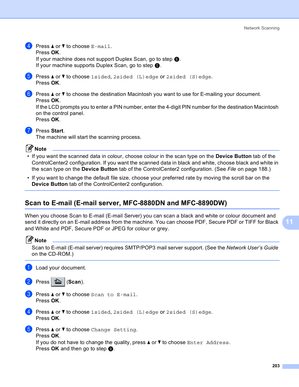 Brother MFC 8480DN User Manual | Page 211 / 228