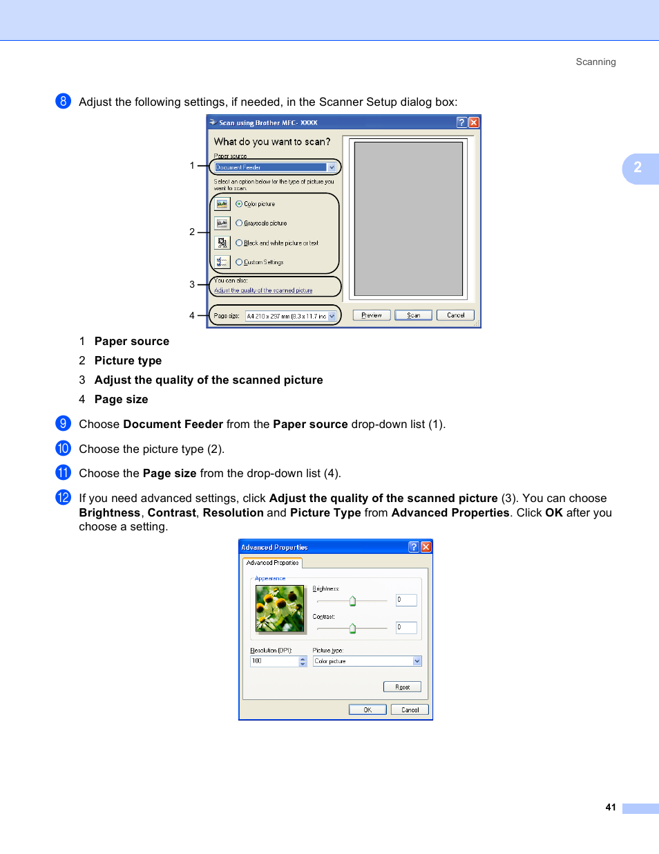 Brother MFC 8480DN User Manual | Page 49 / 228