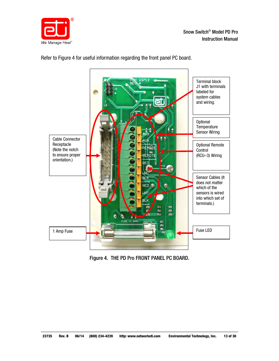 WarmlyYours PD Pro Snow Switch User Manual | Page 13 / 30