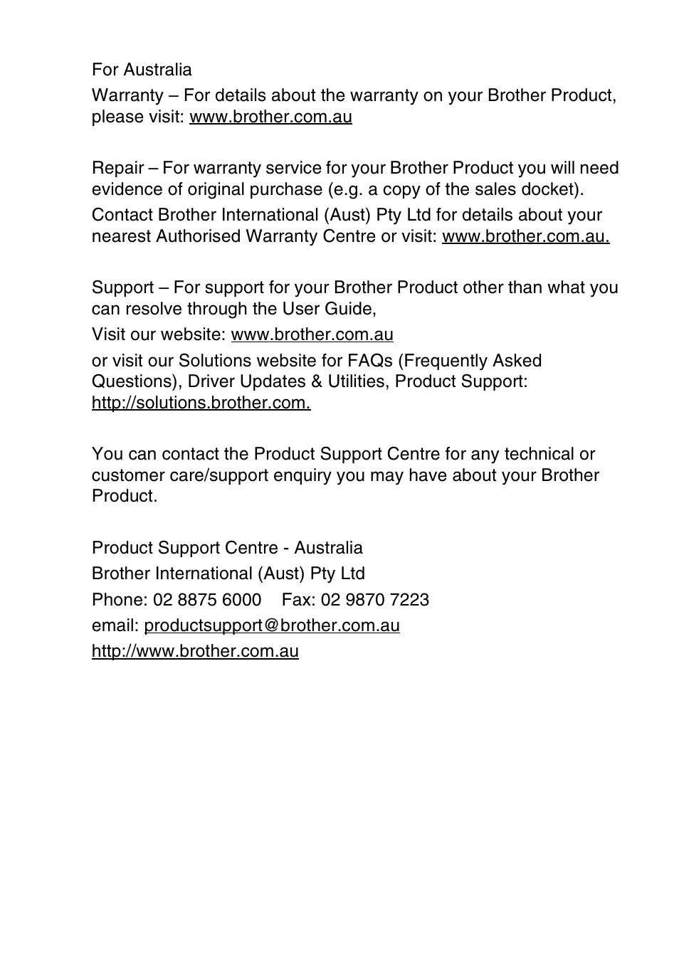 Brother DCP-116C User Manual | Page 109 / 110